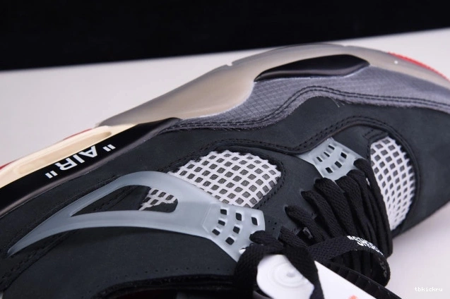 Reps TBK Retro CV9388-001 4 Jordan x White Off Bred Air 0731
